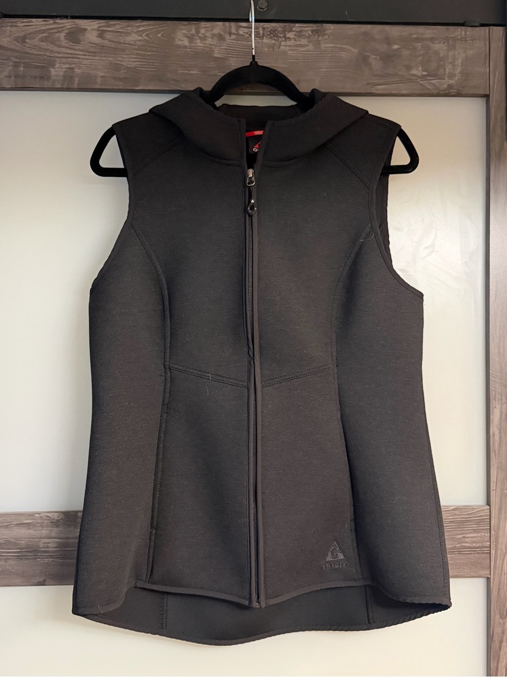 Gerry Black Hooded Zip Vest